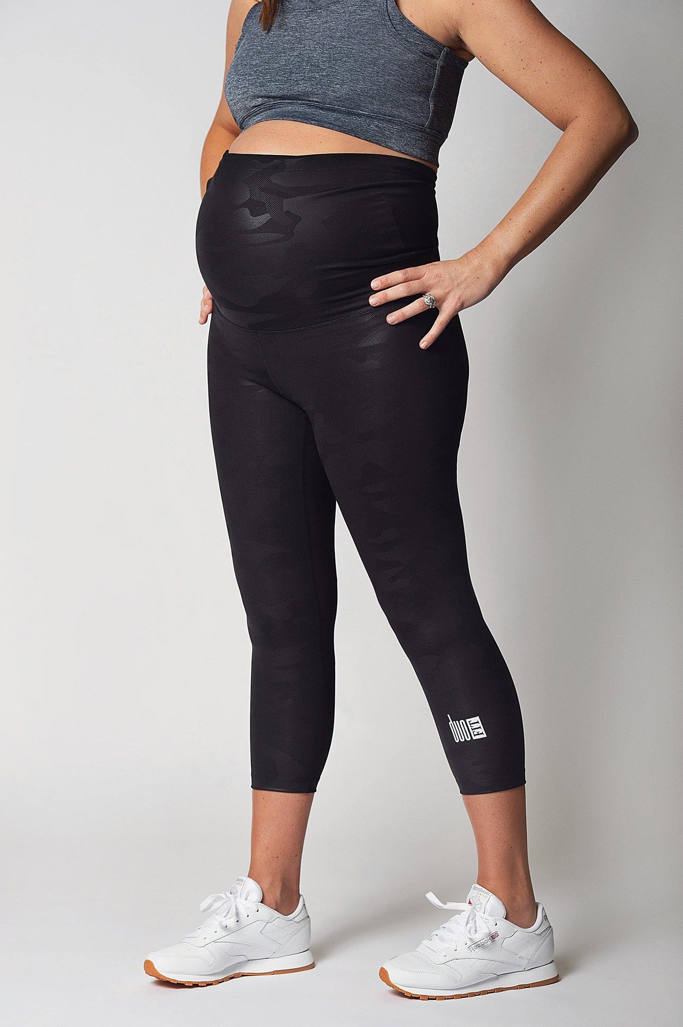Maternity Leggings Active Wear Over The Bump Pants Pregnancy