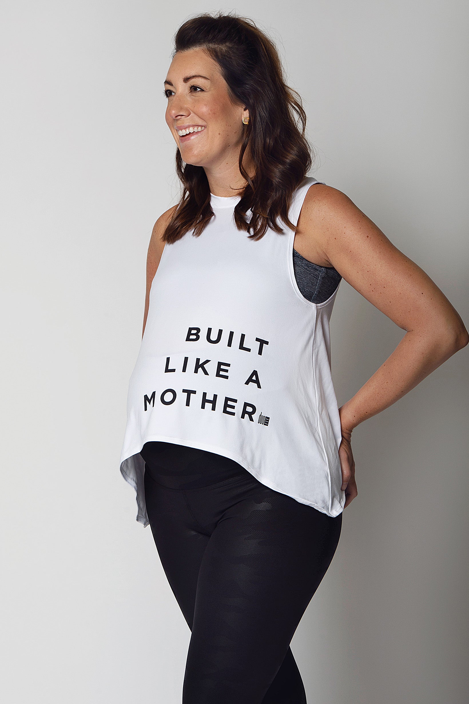 Built Like A Mother Tank – duoFIT Maternity Activewear