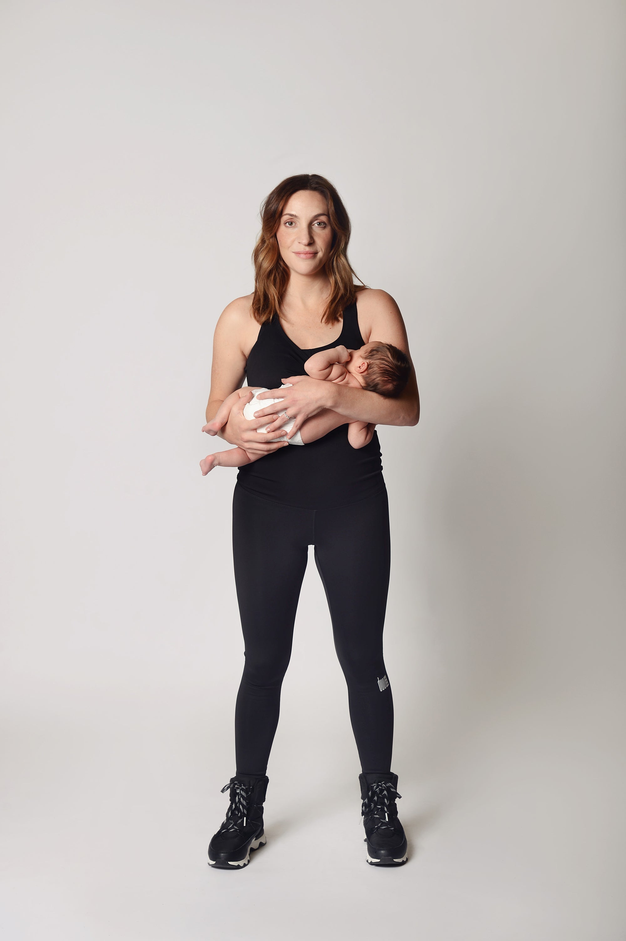 Everyday Nursing Sports Bra Black – duoFIT Maternity Activewear